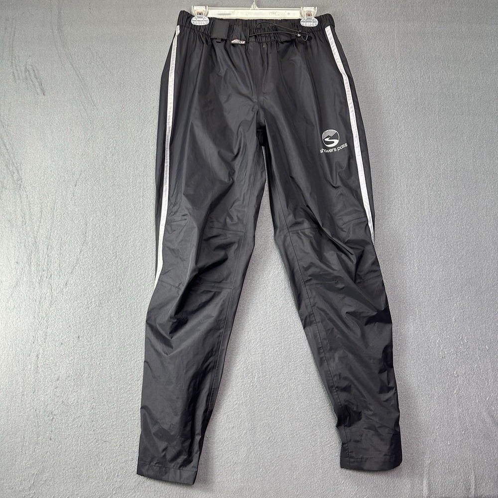 Showers Pass Women Black Artex Waterproof Cycling Knickers Rain Pants Medium